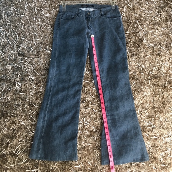 FCUK 100% soft linen pants. Hemmed and distressed - Picture 5 of 7
